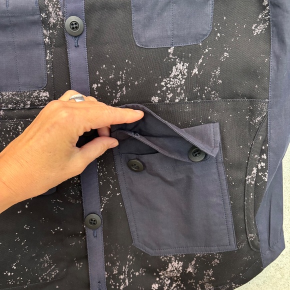 Wasted Collective Utility Vest Black Splatter Streetwear, Unisex XS, NWOT - Picture 10 of 15